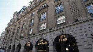 Ritz Hotel London