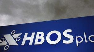 HBOS signage