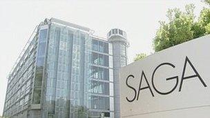 Saga Group headquarters in Folkestone, Kent