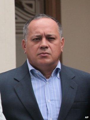 Diosdado Cabello on 12 December 2012