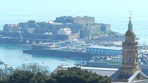 Castle Cornet in Guernsey