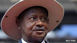 President Yoweri Museveni (file photo)