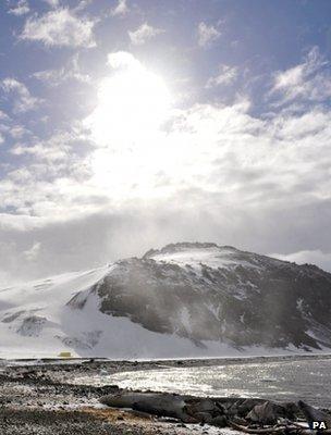 Antarctic research station (Image: PA)