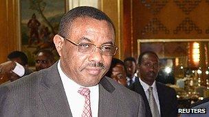 Ethiopian Prime Minister Hailemariam Desalegn