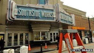 Southside Works Cinema in Pittsburgh, Pennsylvania