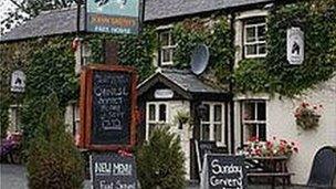 The Black Horse in Maesbrook