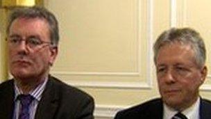 Mike Nesbitt and Peter Robinson are attempting to provide an alternative to street protests