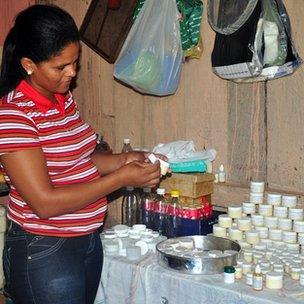 Preparing the products from the forest