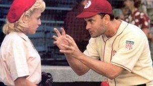 Still from A League of Their Own