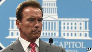 Governor Arnold Schwarzenegger in 2009