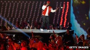 Dizzee Rascal at the Olympic opening ceremony