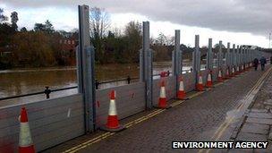 Defences in Bewdley