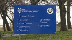 Foremost School on outskirts of Harrogate