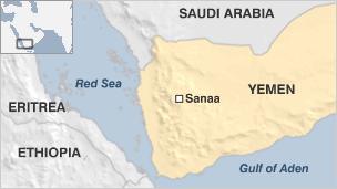 Map of Yemen