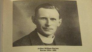 Rev Arthur Barton