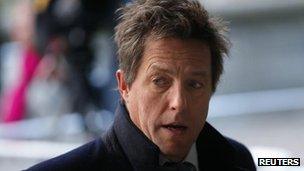 Actor Hugh Grant