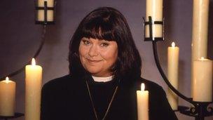 Dawn French in The Vicar Of Dibley