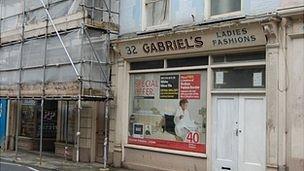 Gabriel's shops in Fountain Street in Guernsey