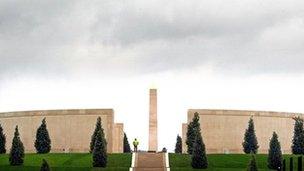 National Armed Forces Memorial at Alrewas