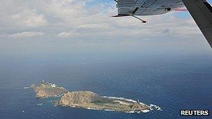 The disputed islands known as Senkaku in Japan and Diaoyu in China