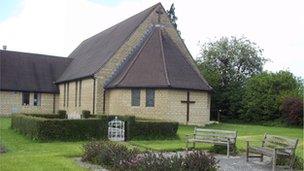 St Peter’s Church in Radstock, Somerset