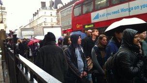 Paddington bus queues