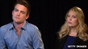 Michael Christian and Mel Greig