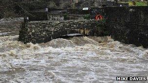 Aberdulais falls near Neath