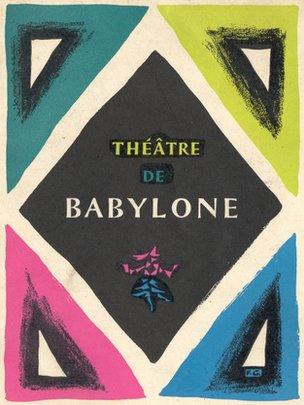 Theatre de Babylone flyer