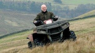 Paul Stobbart on his farm