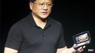 Nvidia chief executive Jen-Hsun Huang