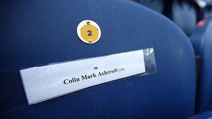 Hillsborough tribute seat at Mansfield Town