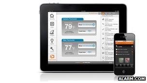 Alarm.com smartphone software