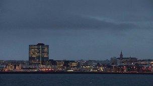 Reykjavik skyline