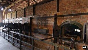 Crematorium furnaces at Majdanek (undated image)