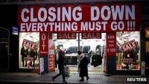 Closing down sale