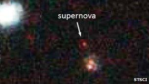 Supernova SN SCP-0401