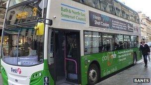 Bath park and ride bus