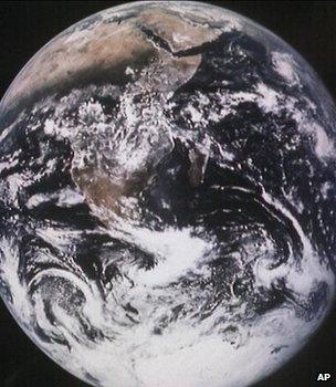 Earth seen from space (Image: AP)