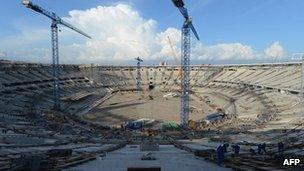 Maracana stadium Dec 2012