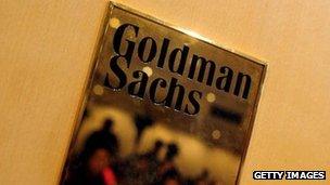 Goldman Sachs sign