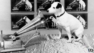 HMV's Nipper dog