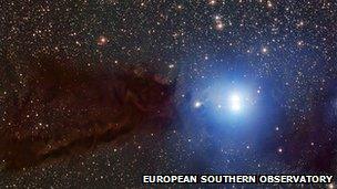 The Lupus 3 dark cloud and associated hot young stars
