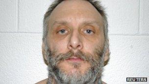 Robert Gleason Jr is shown in this March 2011 handout photo supplied by Virginia Department of Corrections