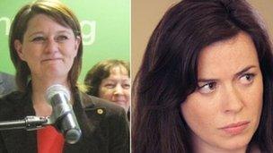 Leanne Wood and Eve Myles