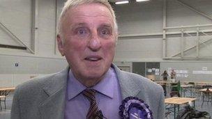 Bill Longmore, West Mercia's first police and crime commissioner