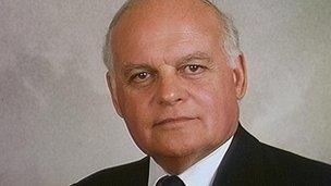 Conservative MP Sir Peter Tapsell