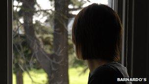 Girl at window