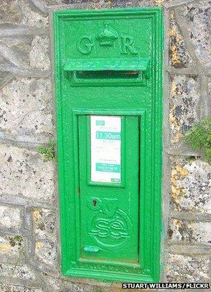 Irish postbox