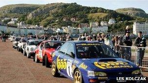 Ceremonial start in Llandudno in 2012